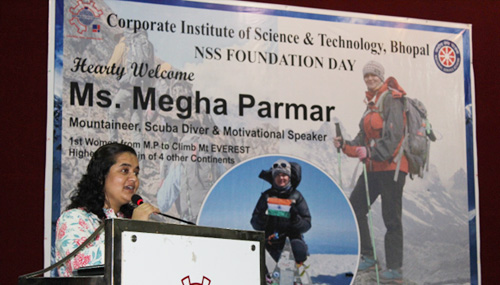 Guest lecture by Ms Megha Parmar on NSS Foundation Day (24.09.2024)