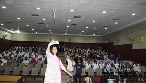 Ms Megha Parmar on NSS Foundation Day (24.09.2024)